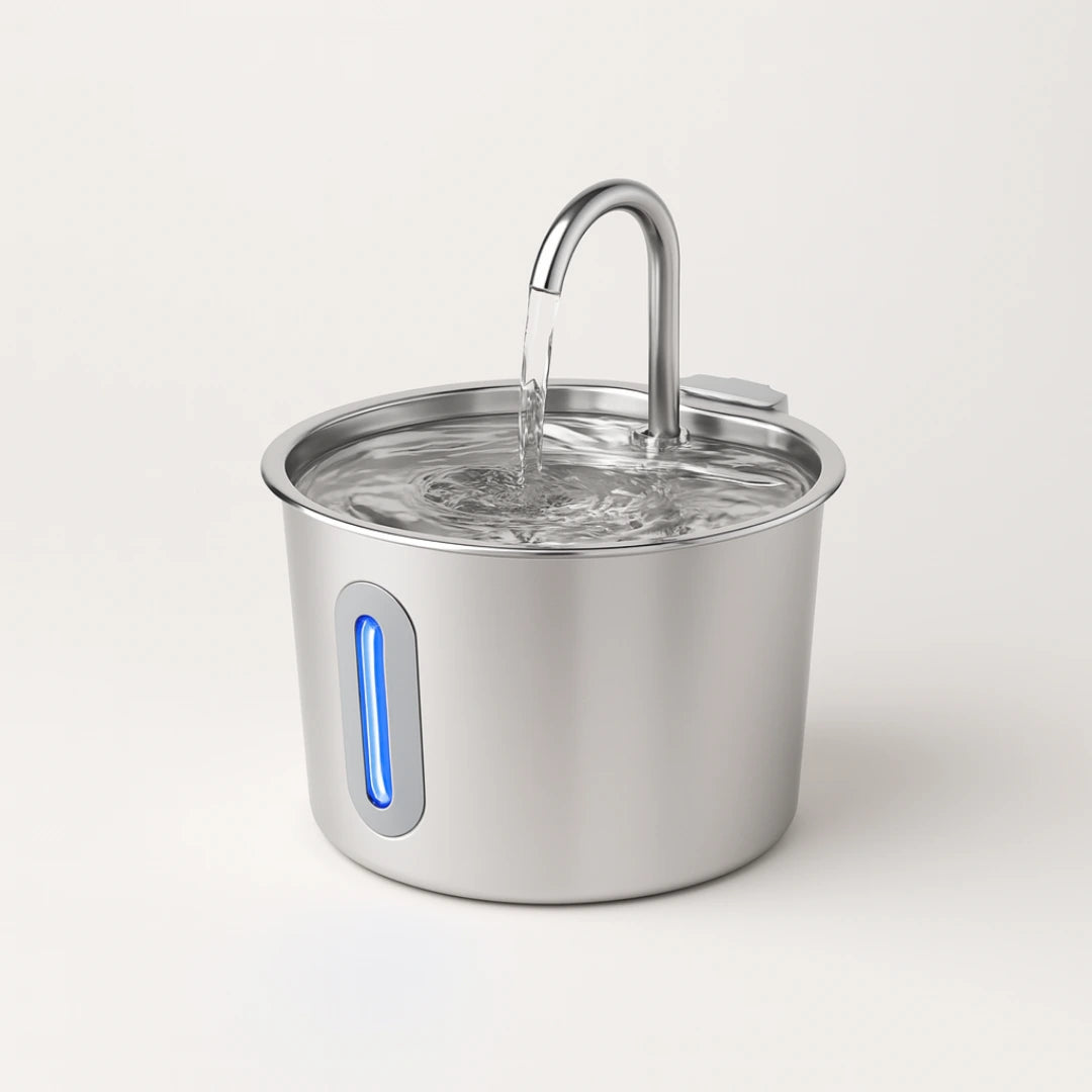 Purrfect Fountain™ Stainless Steel
